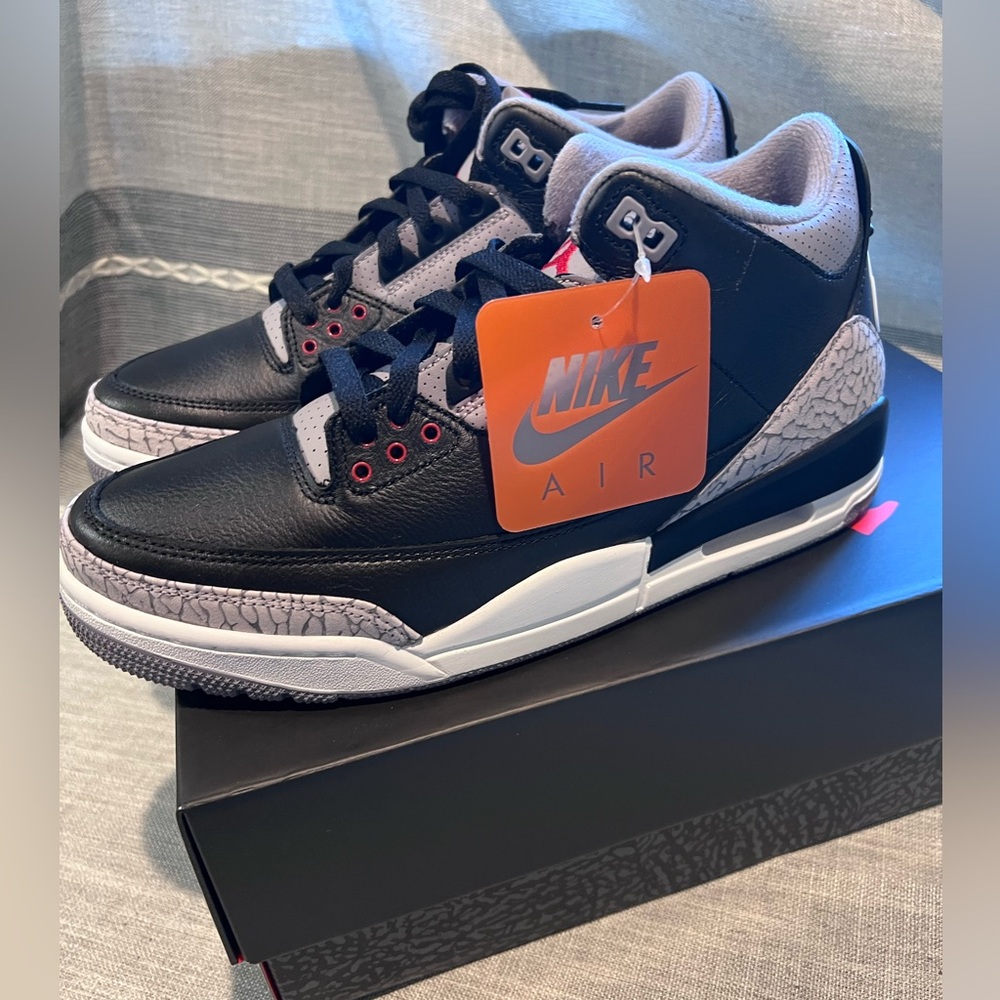 Nike Air Jordan 3 Retro Black Cement 2024 Brand New in Box with receipt
